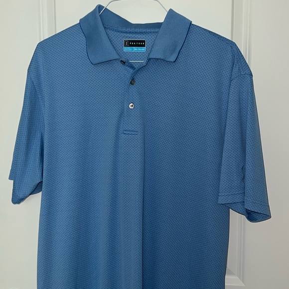 PGA Tour Classic Blue Polo Shirt XXL - Picture 2 of 8